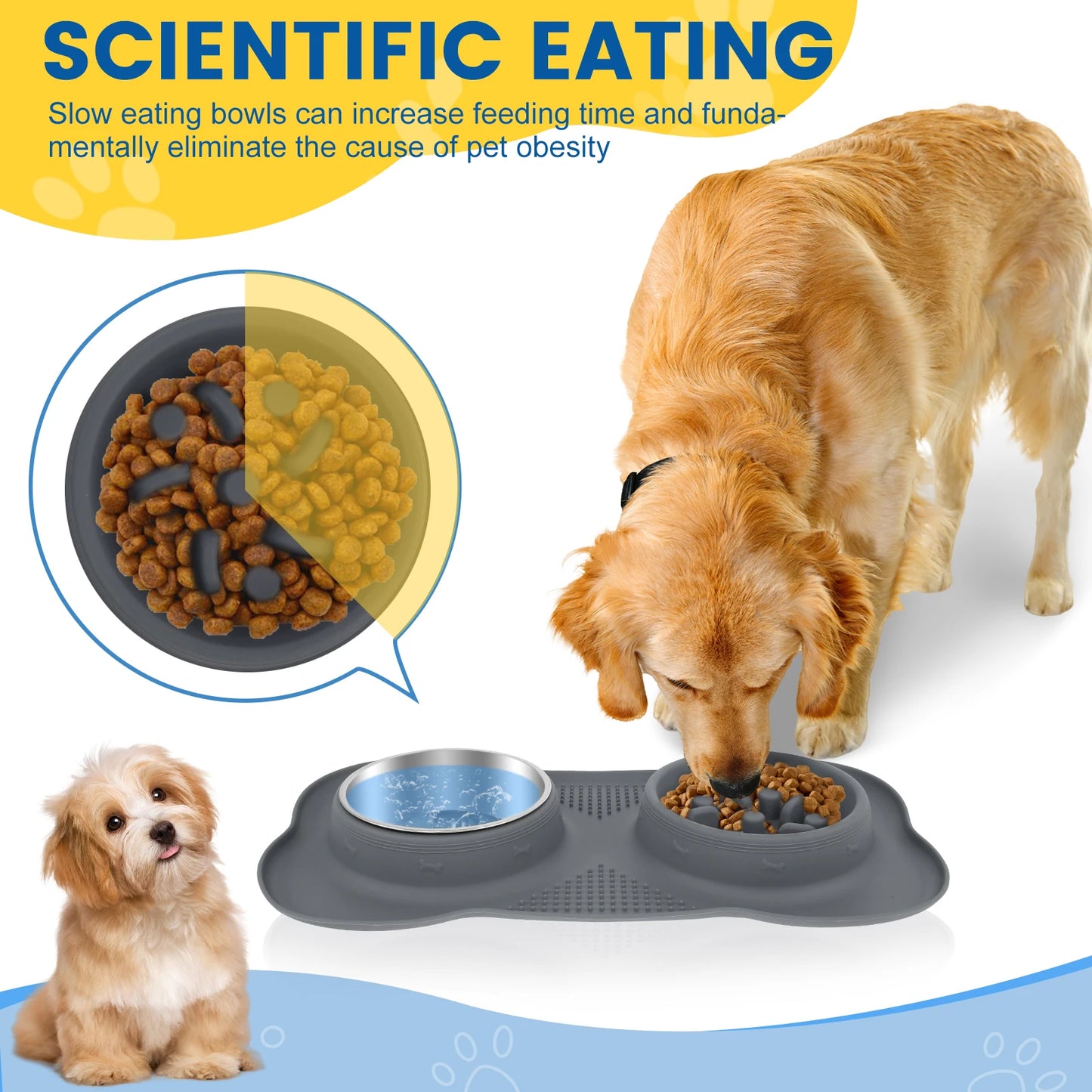 Smart Slow Feeder Bowl