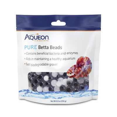 Aqueon PURE Betta Beads 12Oz Aquarium Enrichment for Betta Fish Care