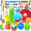 25 Pack Various Puppy Dog Toys for Teething, Entertainment & Interaction, Puppy Chew Toys Pack with Rope Toy, Treat Balls and Dog Squeaky Toys for Puppies & Small Dogs