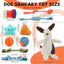 Dog Toys for Small Dogs ,10 Pack Puppy Chew Toys for Teething and Training with Plush Squeaky Toys, Treat Ball and Rope Toys to Keep Them Busy，White Dog