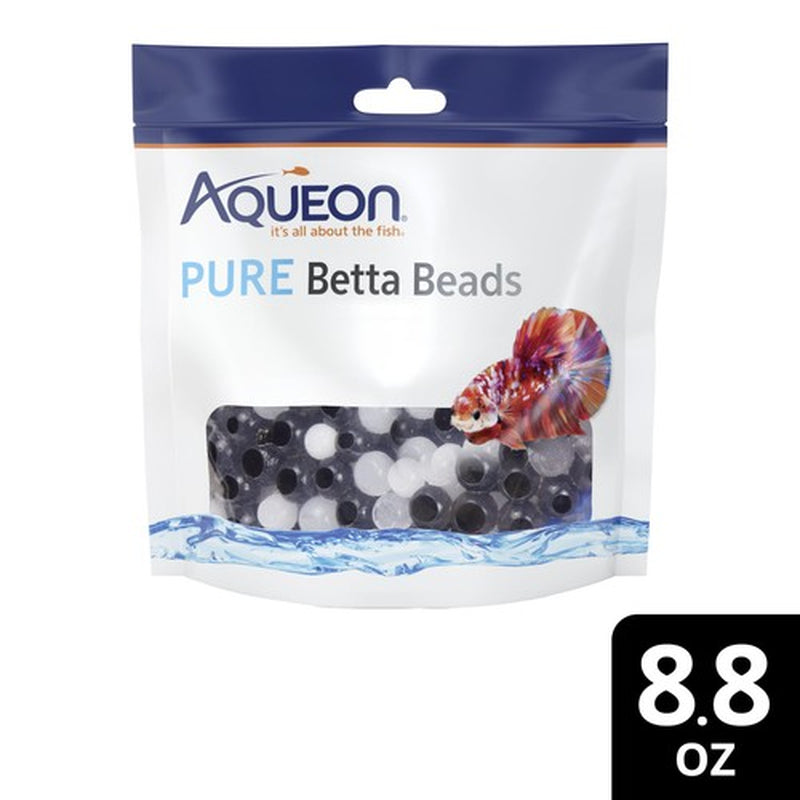 Aqueon PURE Betta Beads 12Oz Aquarium Enrichment for Betta Fish Care
