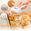 Steam Brush Pet Grooming & Spray - 3-In-1 Depilation Tool for Dogs & Cats - Water Brush for Long/Short Hair - Includes Self-Cleaning & Waterless Shampoo and Empty Bottle