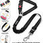 3 Piece Set Dog Seat Belt Retractable Dog Car Seatbelts Adjustable Pet Seat Belt