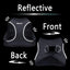 Dog Harness for Small & Medium Dogs Reflective Step in Puppy Harness Black