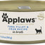 Natural Wet Cat Food in Broth, Limited Ingredient Canned Wet Cat Food, No Additives, Made with Natural Ingredients, Tuna Fillet & Crab in Broth (24 X 5.5Oz Cans)