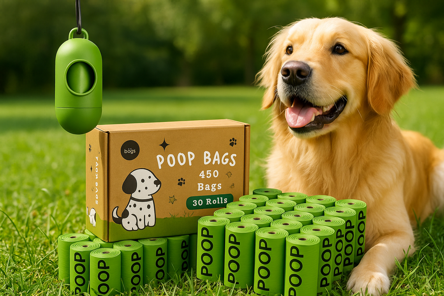 Eco Lavender Poop Bags