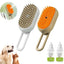 Steamy Pet Grooming Brush