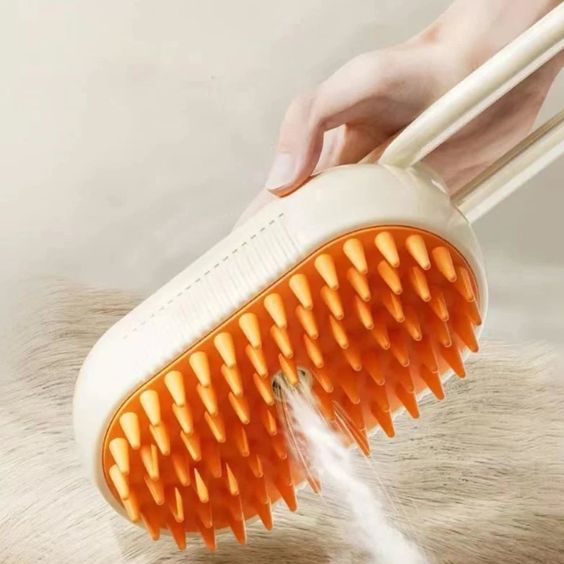 Steamy Pet Grooming Brush