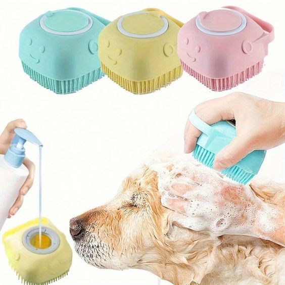 Soft Silicone Pet Brush