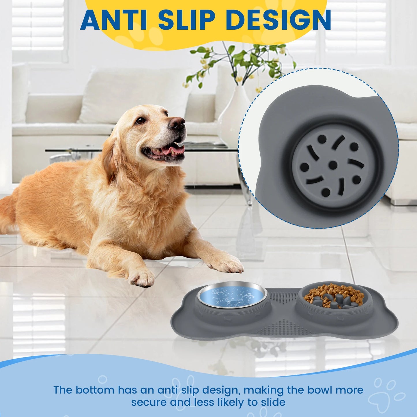 Smart Slow Feeder Bowl