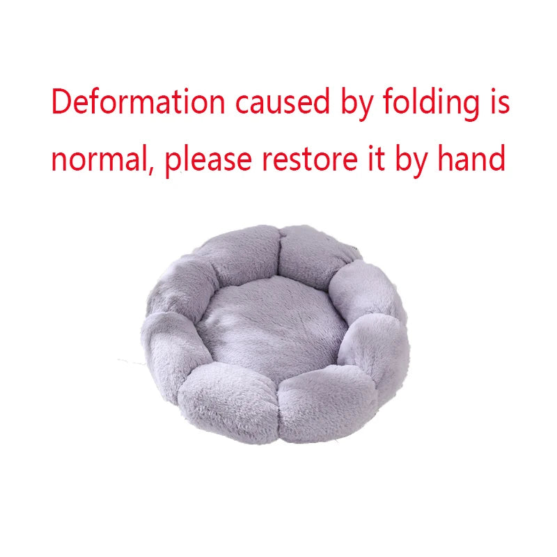 Cozy Flower Pet Bed