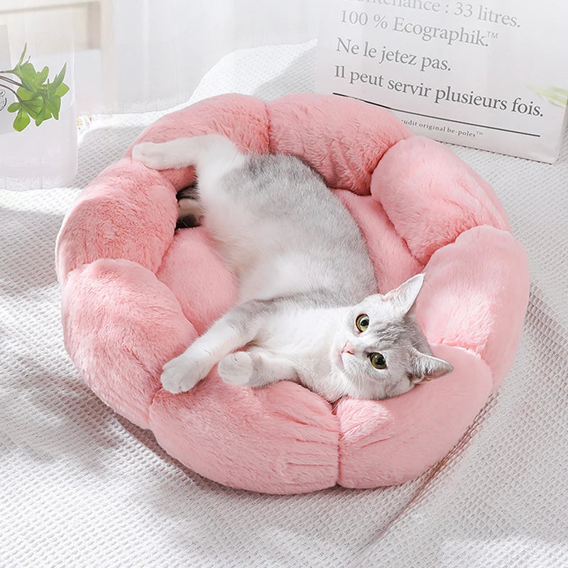 Cozy Flower Pet Bed