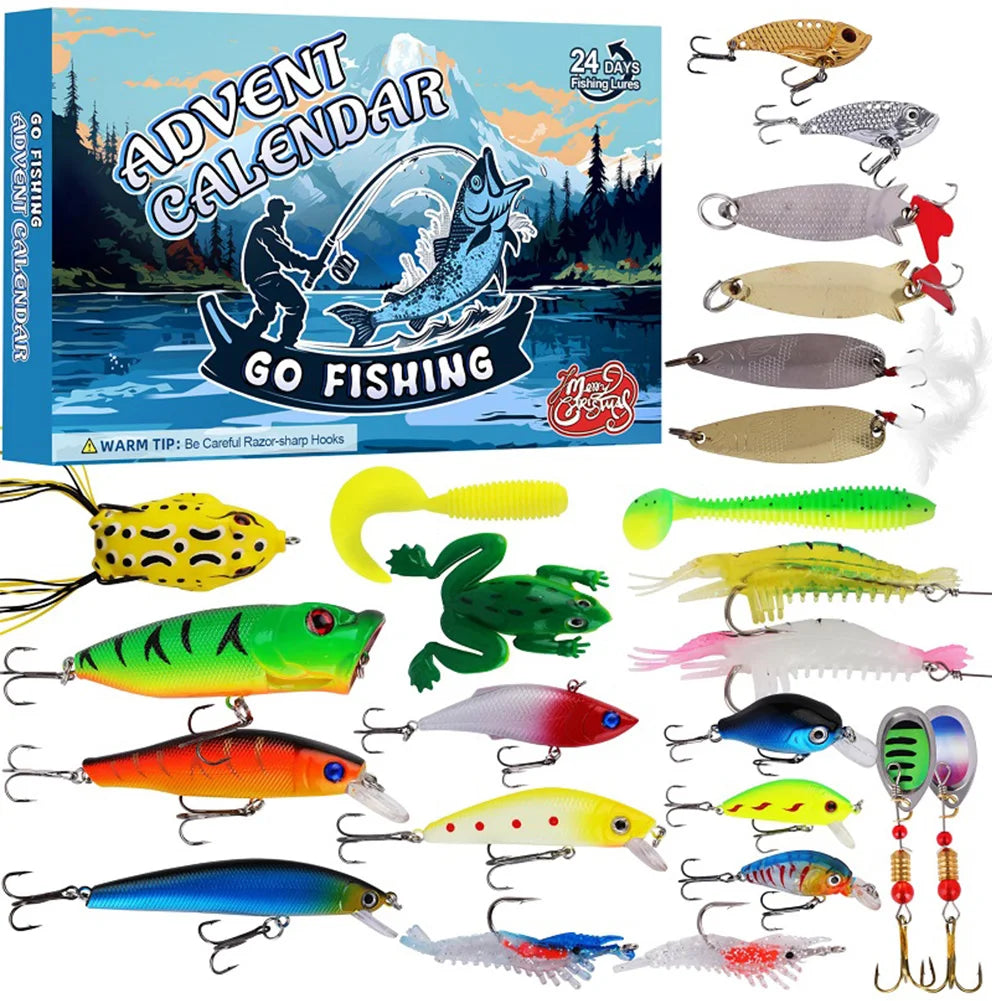 Fishing Lures Advent Calendar