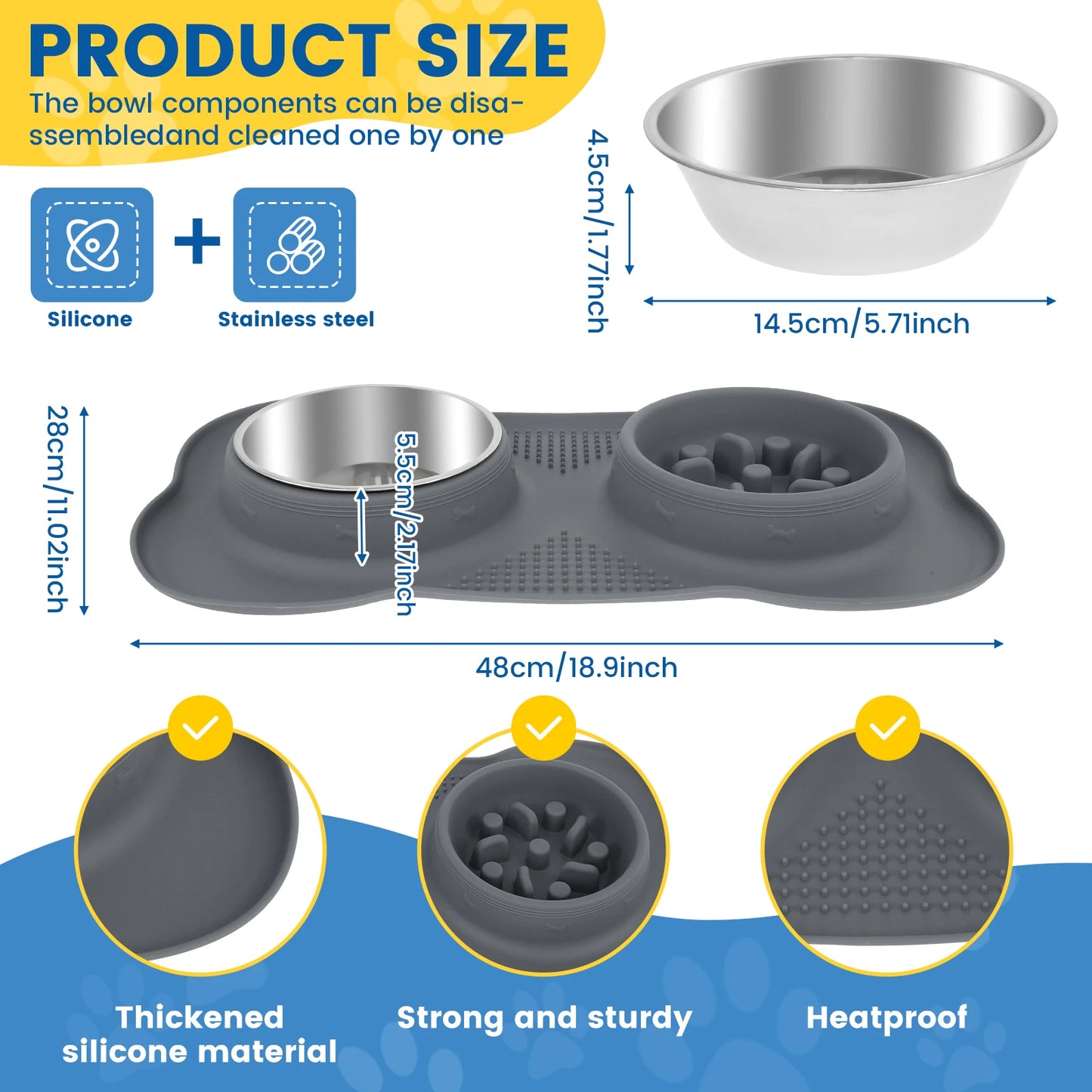 Smart Slow Feeder Bowl