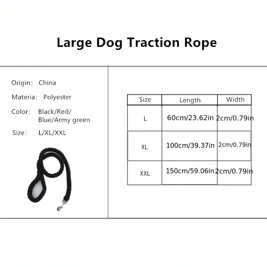 Comfort Strong Braided Leash