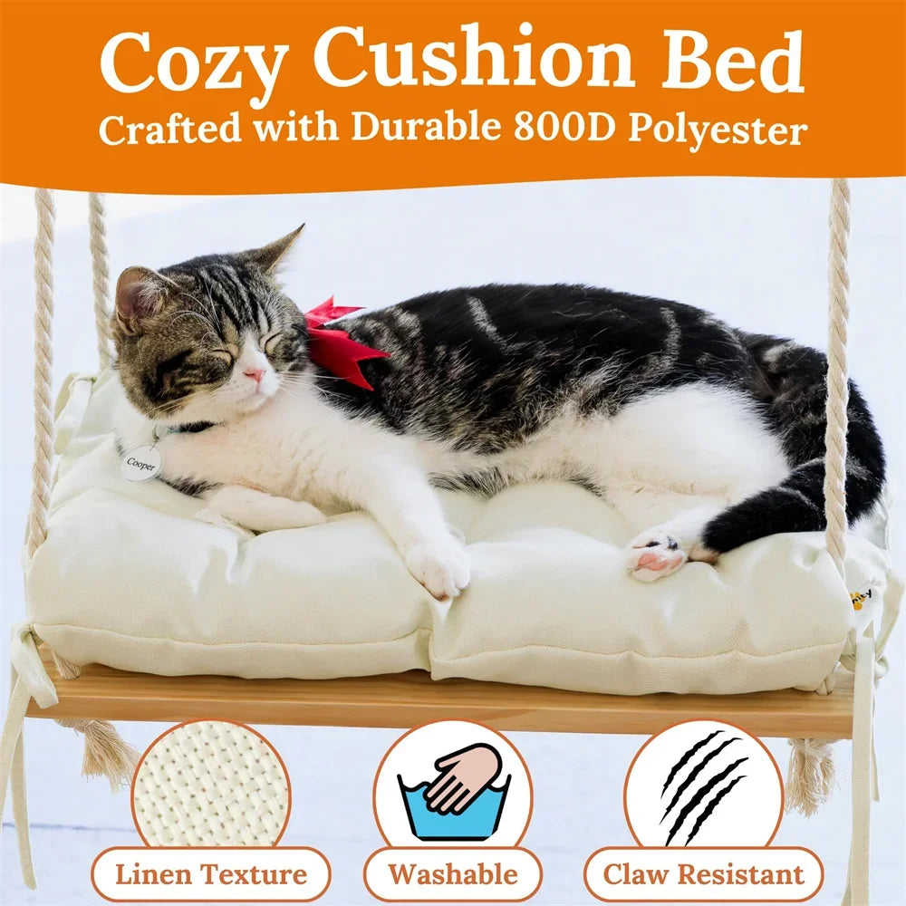Cat Window Hammock Bed