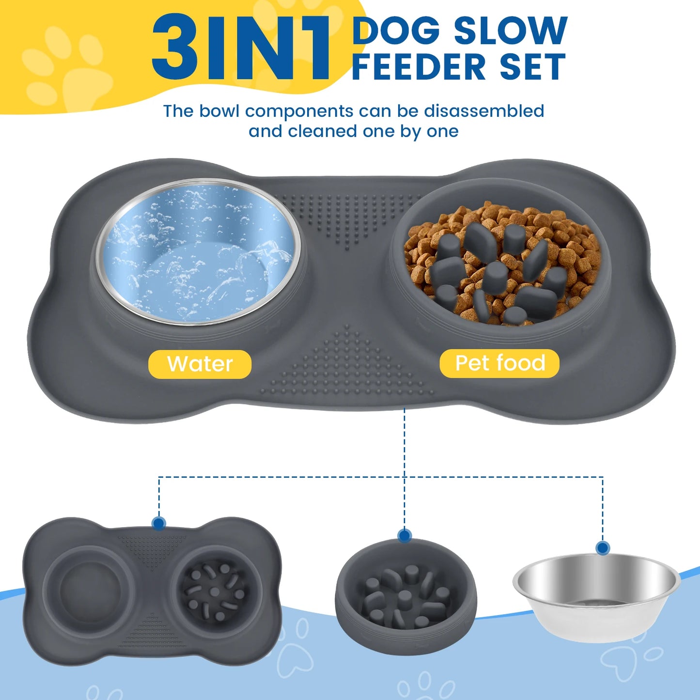 Smart Slow Feeder Bowl