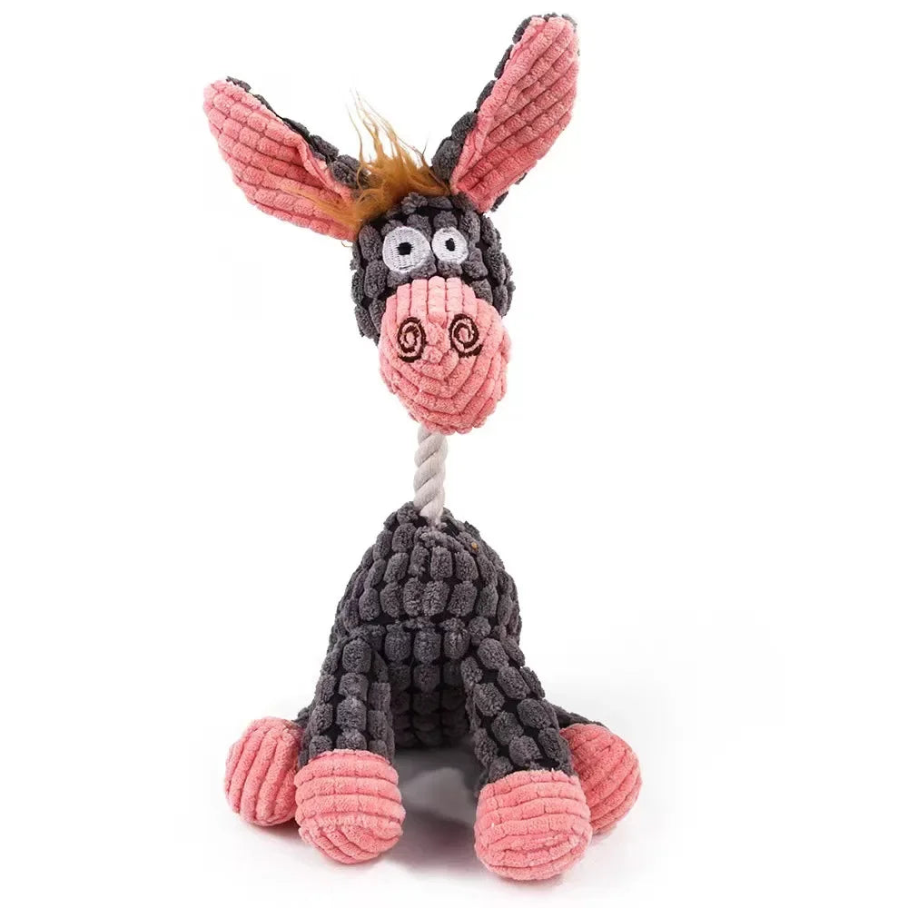 Plush Squeaky Dog Toy