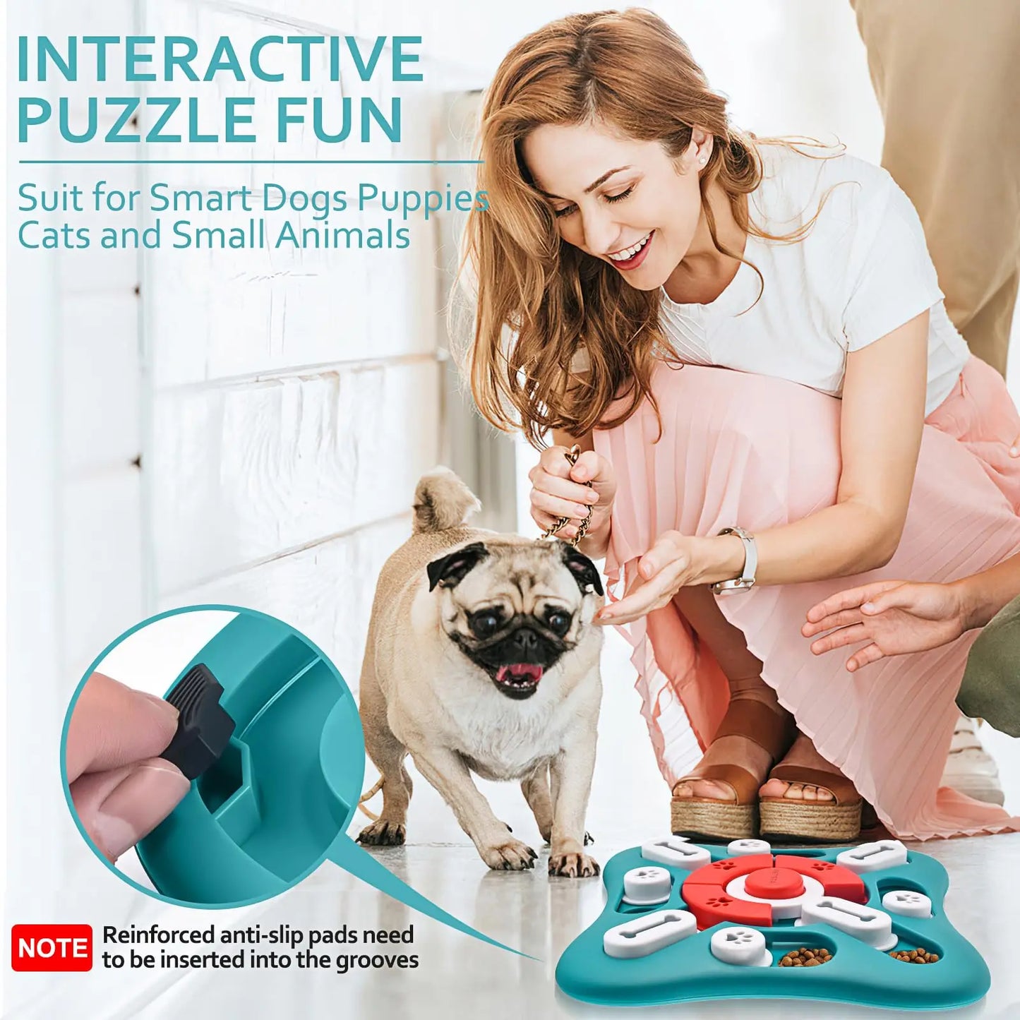 Interactive Dog Puzzle Toy