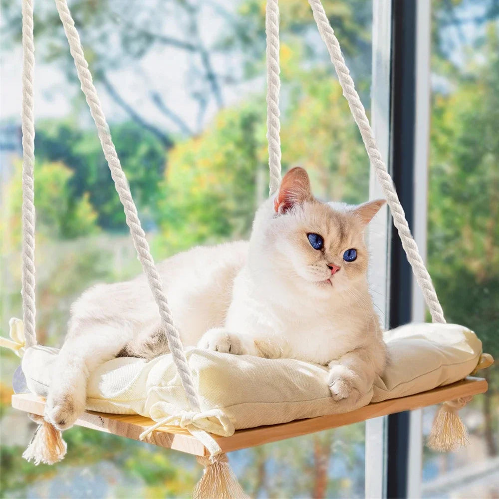 Cat Window Hammock Bed