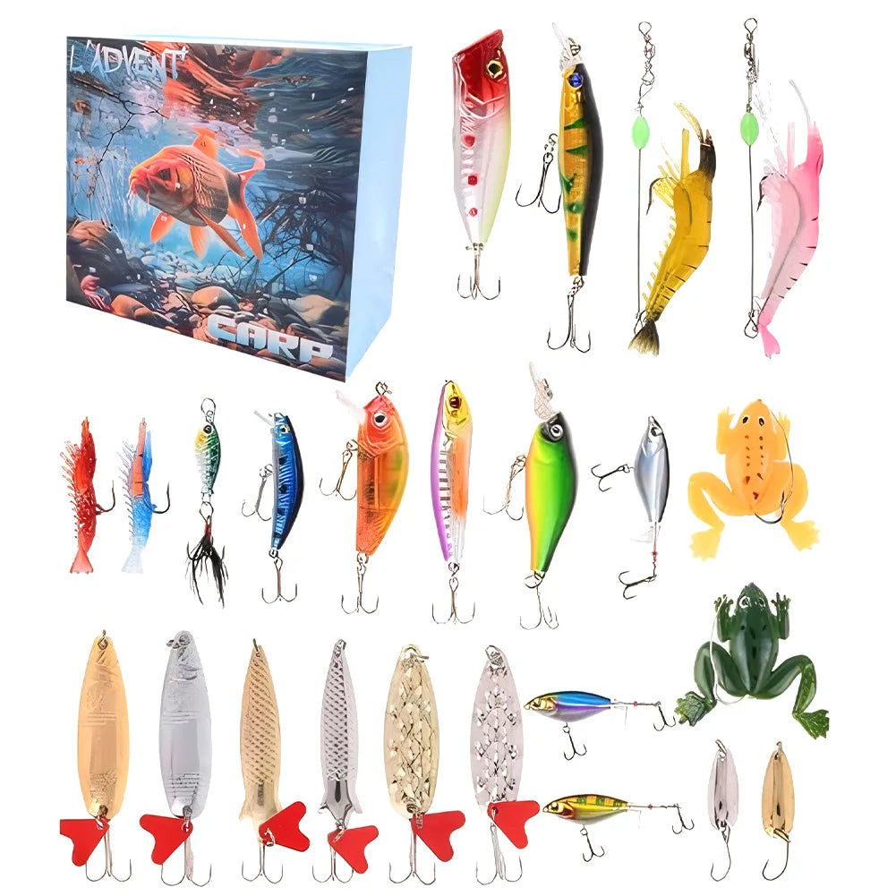 Fishing Lures Advent Calendar