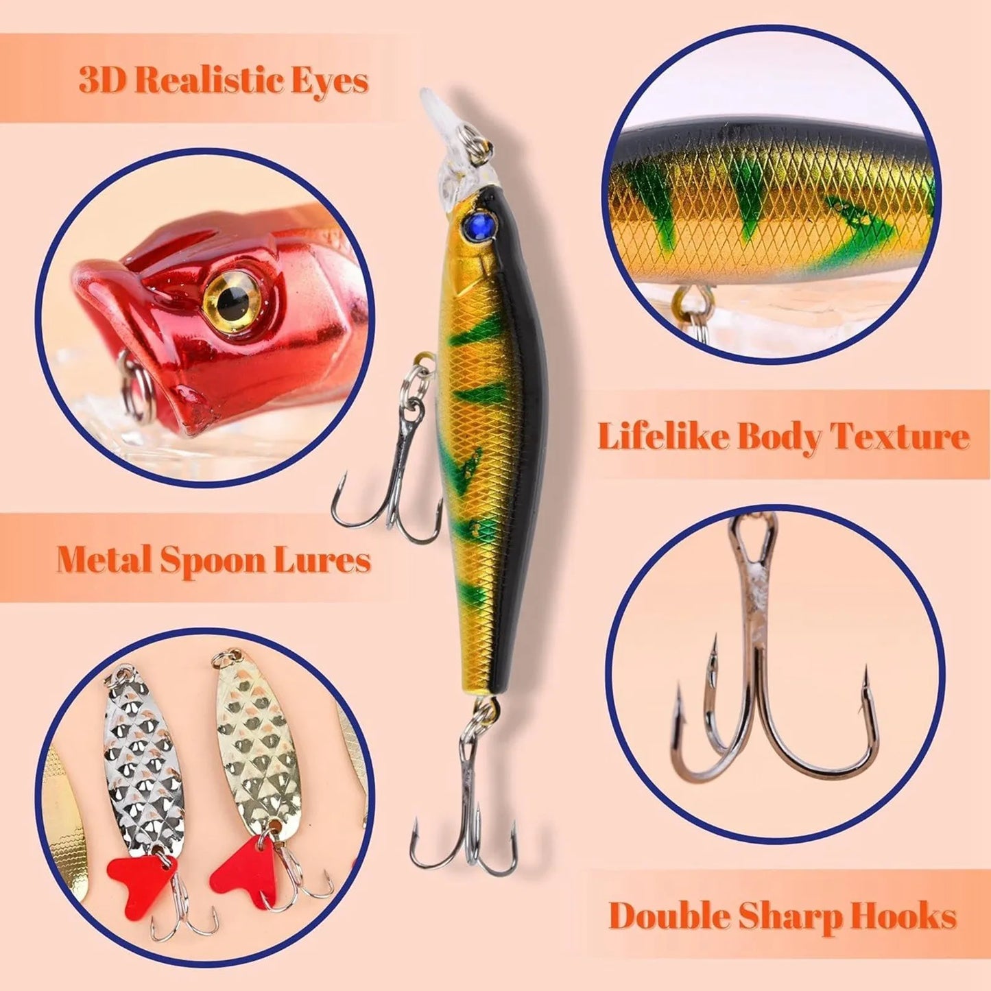 24 Days Fishing Advent Calendar Box