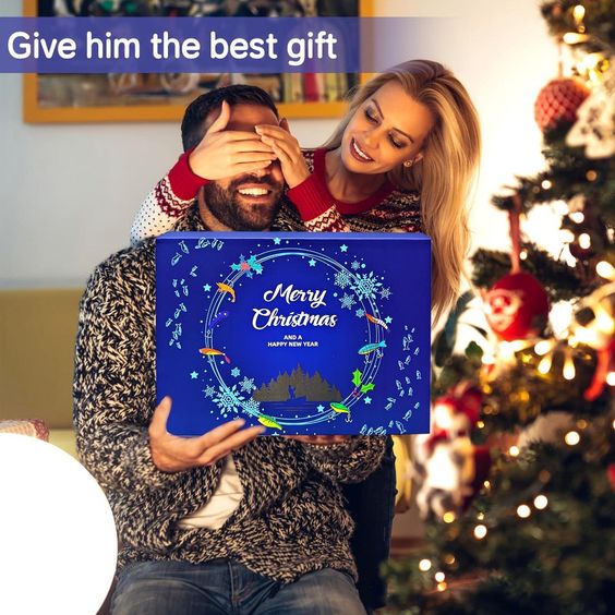 24 Days Fishing Advent Calendar Box
