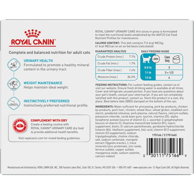 Royal Canin Feline Urinary Care Adult Wet Cat Food 3 Ounce Pack of 6
