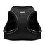 Dog Harness for Small & Medium Dogs Reflective Step in Puppy Harness Black