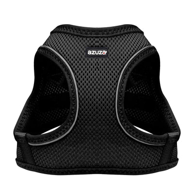 Dog Harness for Small & Medium Dogs Reflective Step in Puppy Harness Black