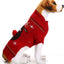 Dog Sweater Pet Clothes for Dogs Christmas Reindeer, Red, XXS
