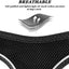Dog Harness for Small & Medium Dogs Reflective Step in Puppy Harness Black